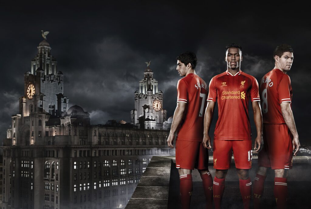 Liverpool FC Daniel Sturridge Luis Suarez Steven Gerrard, 2K Sports