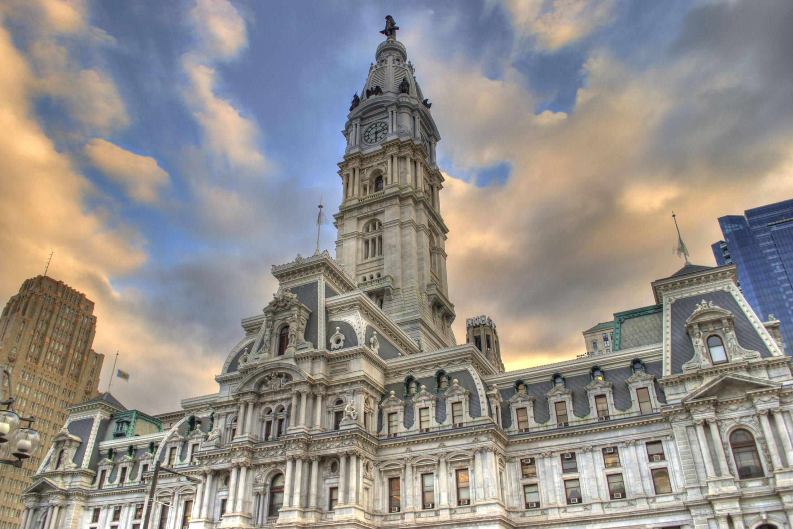 Philadelphia City Hall Wallpapers, 4K Philadelphia City Hall