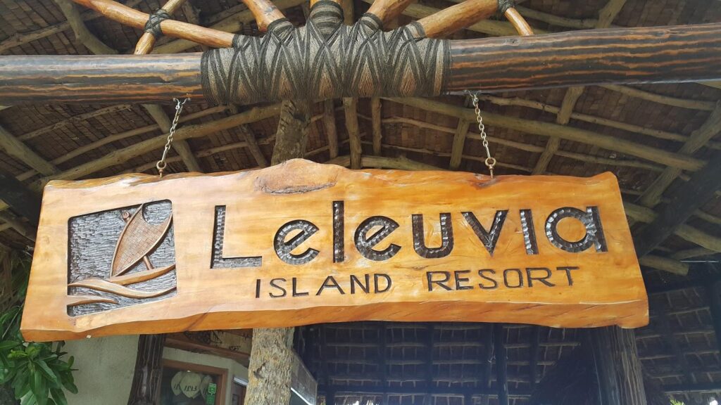 Leleuvia Island Resort Map