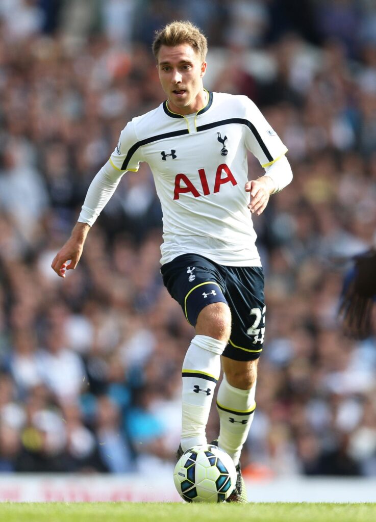 Christian Eriksen of Tottenham Hotspur
