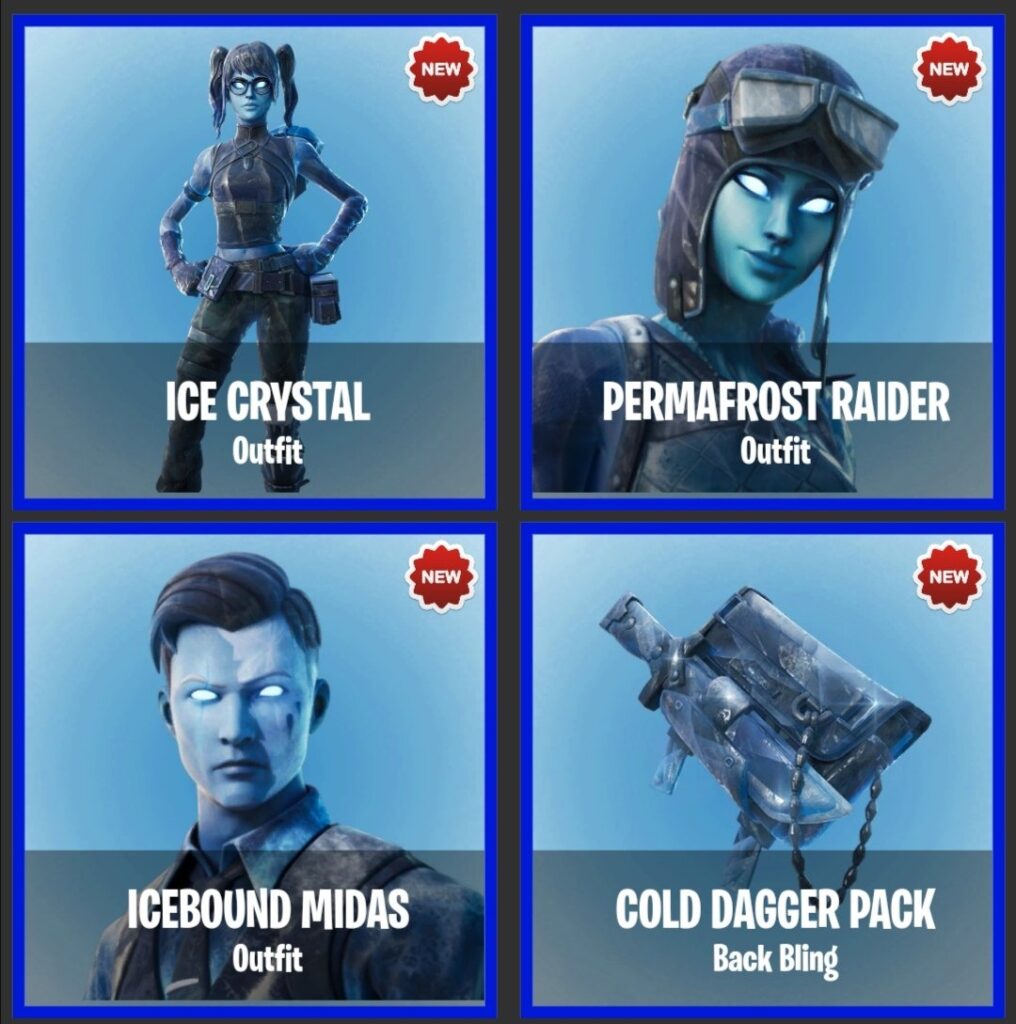 Ice Crystal Fortnite wallpapers