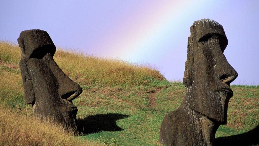 Chile Easter Island moai wallpapers