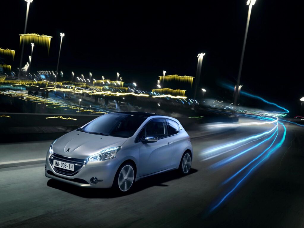 Wallpapers, Peugeot, Roads, , Night, Cars, Download photo