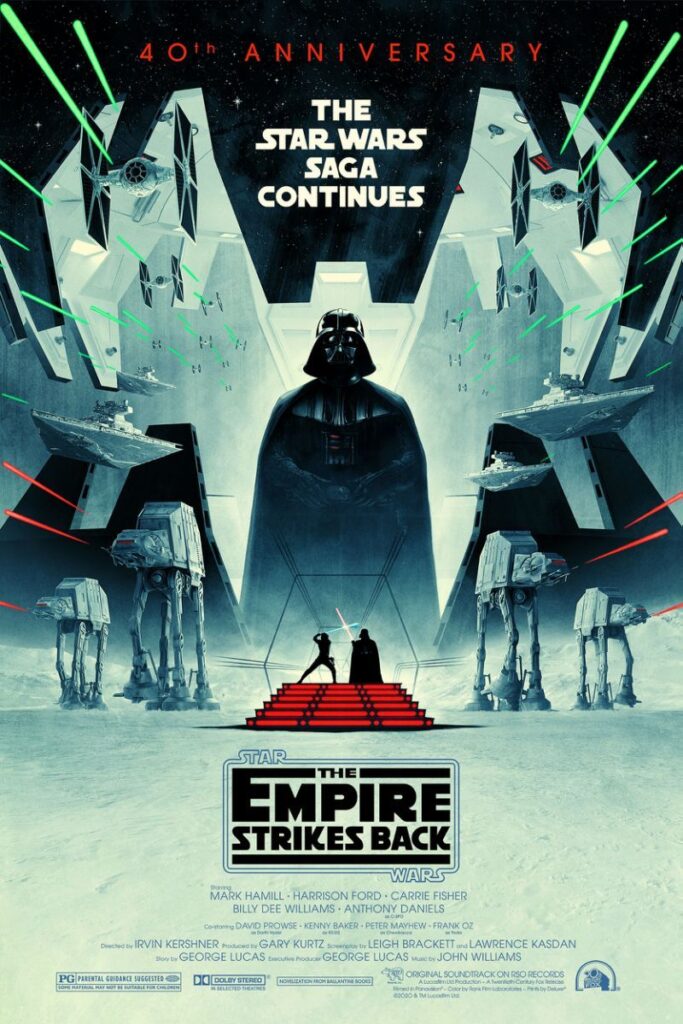 The Empire Strikes Back gets a striking new poster for its th anniversary