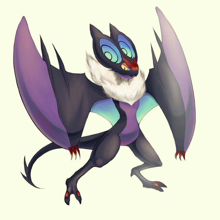 This is a noivern he belongs to Raith and he goes by Rimpact he is