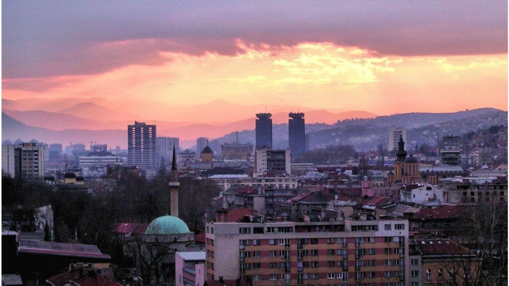 Skyline Sarajevo By Oldtoppy