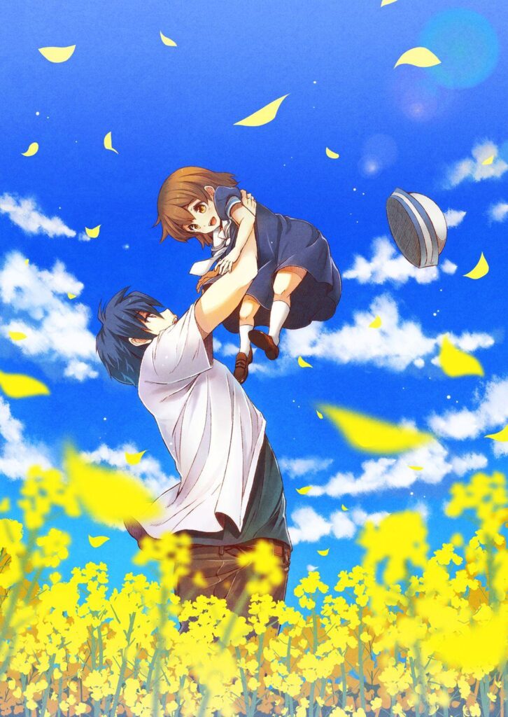 Tomoya and Ushio Okazaki Clannad