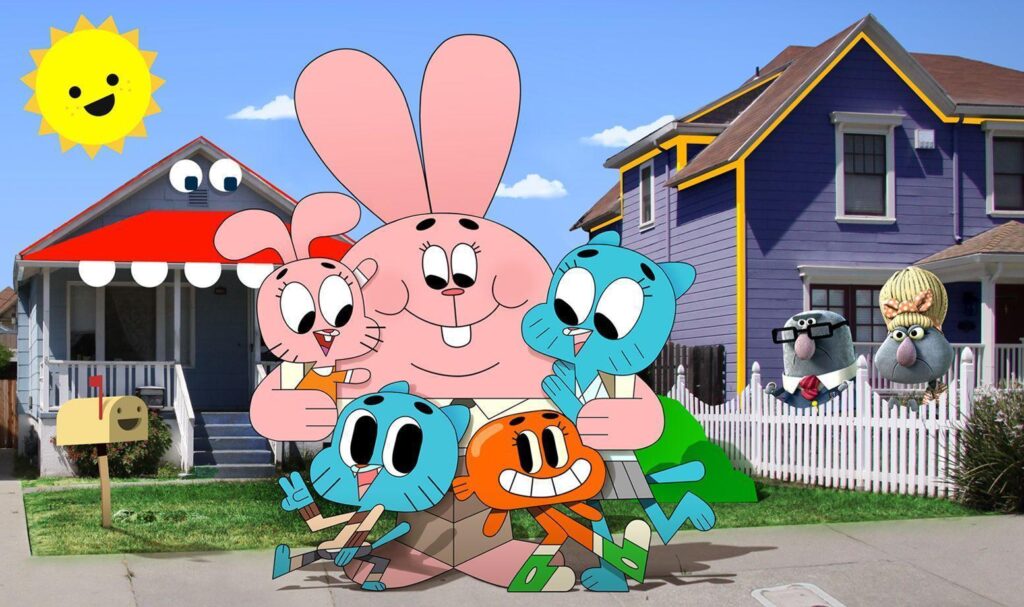 Wallpaper about The amazing world of gumball
