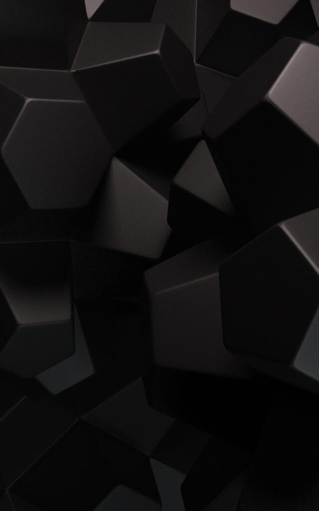 Abstract Black Shapes Nexus wallpapers