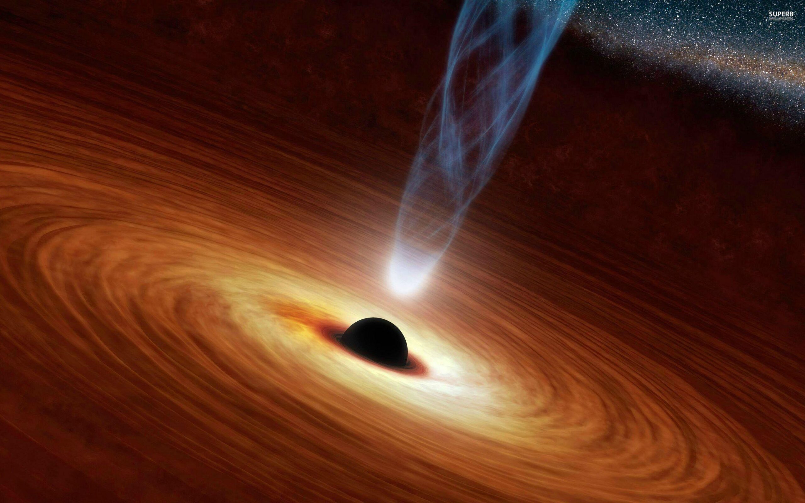 Black hole Desk 4K and mobile wallpapers Wallippo