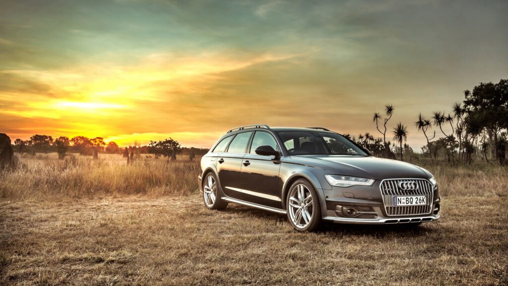 Download wallpapers audi, a, allroad, side view, hdr k
