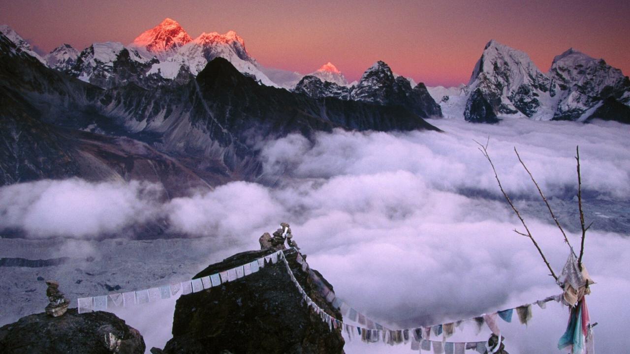 Himalayas Mountains Nepal Wallpapers