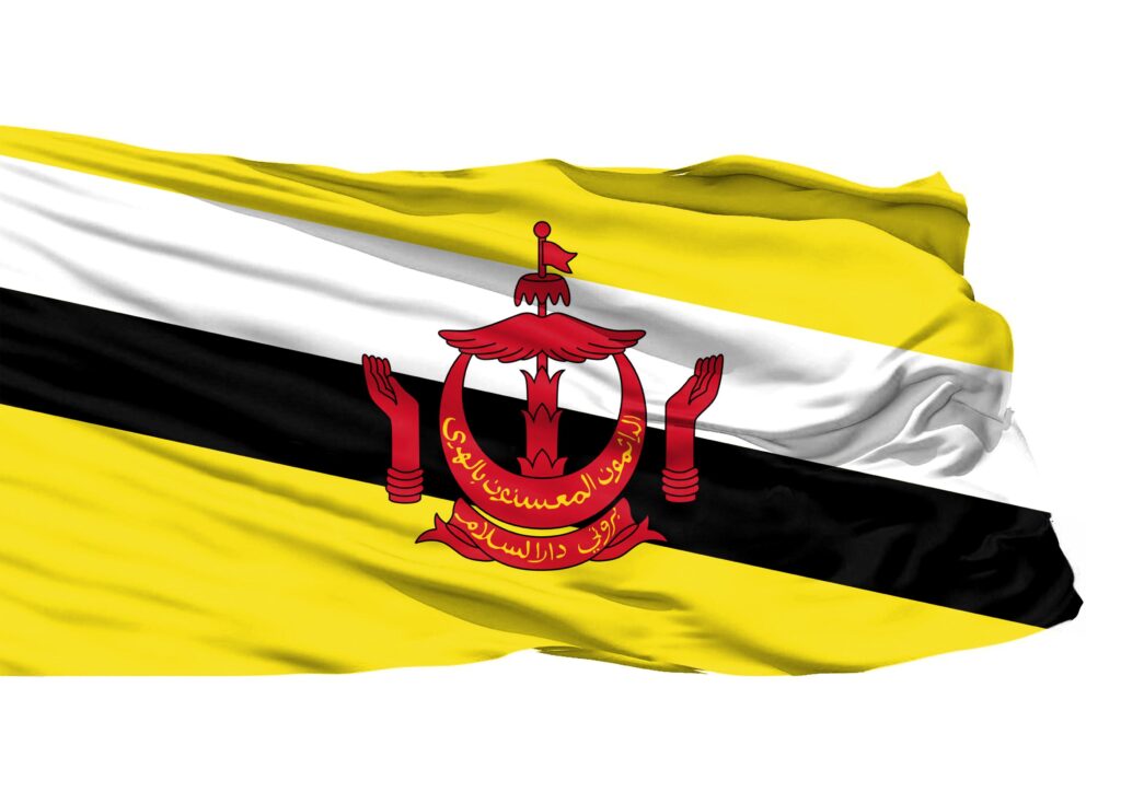 Free stock photo of Brunei D Flag