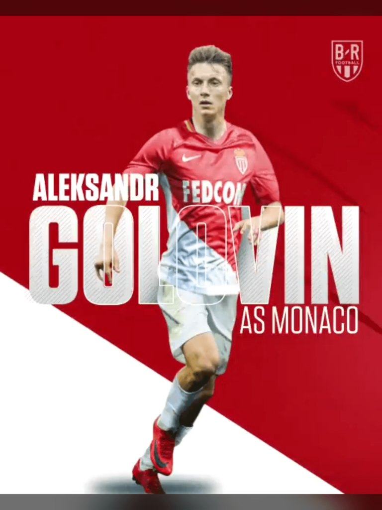 AS Monaco’s Aleksander Golovin Credit To @brfootball On Twitter