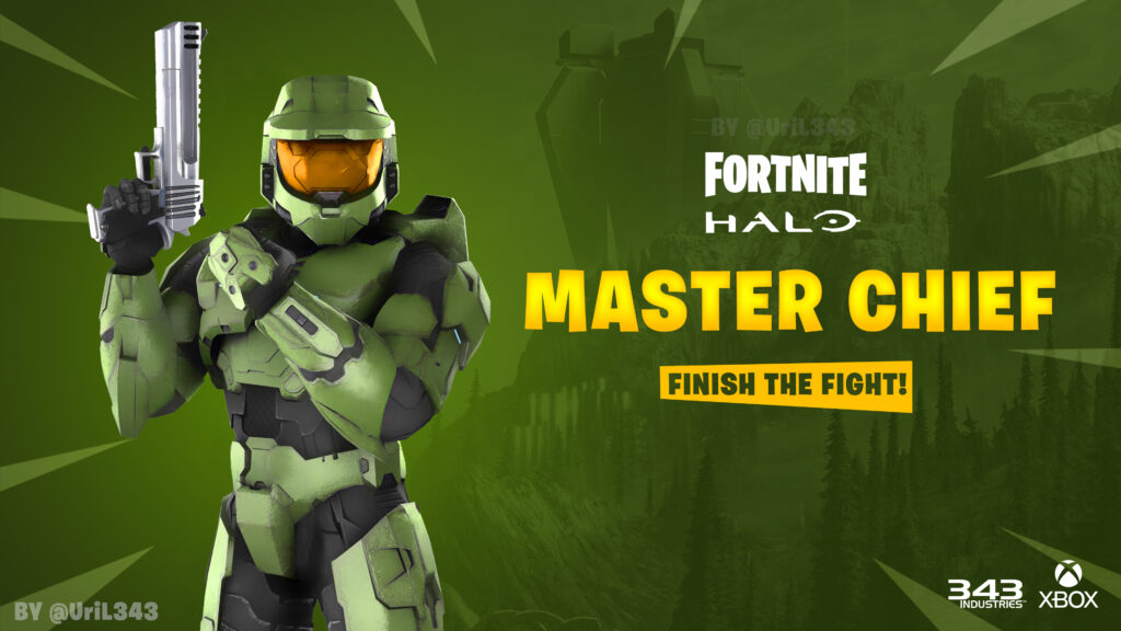 Master Chief Fortnite wallpapers