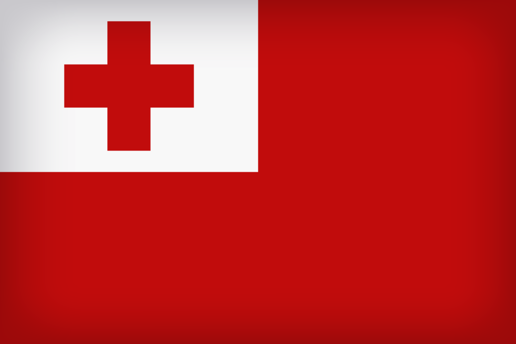 Tonga Large Flag