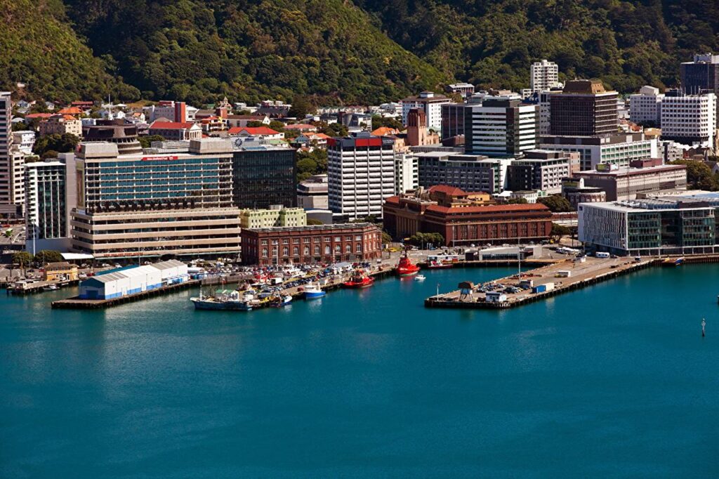 Photo New Zealand Wellington Berth Coast Cities