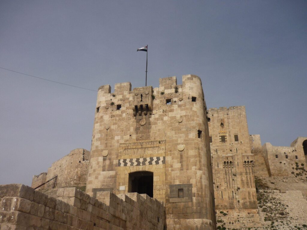 Syria Aleppo Castle 2K Travel Photos And