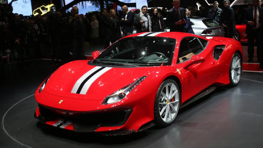 Ferrari Pista Looks Track Ready At The Geneva Motor Show