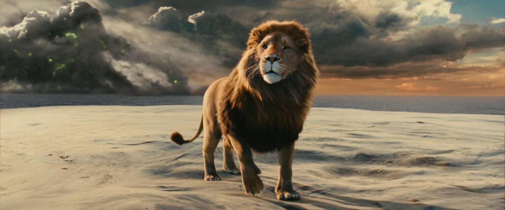 Aslan the Lion from Chronicles of Narnia Voyage of the Dawn