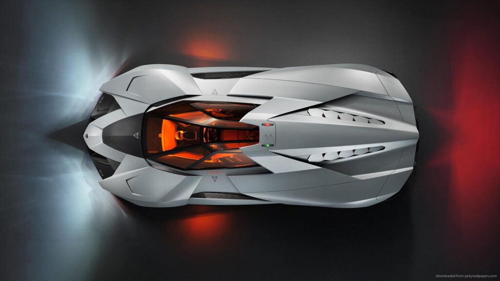 Lamborghini Egoista 4K View Wallpapers For HTC Desire