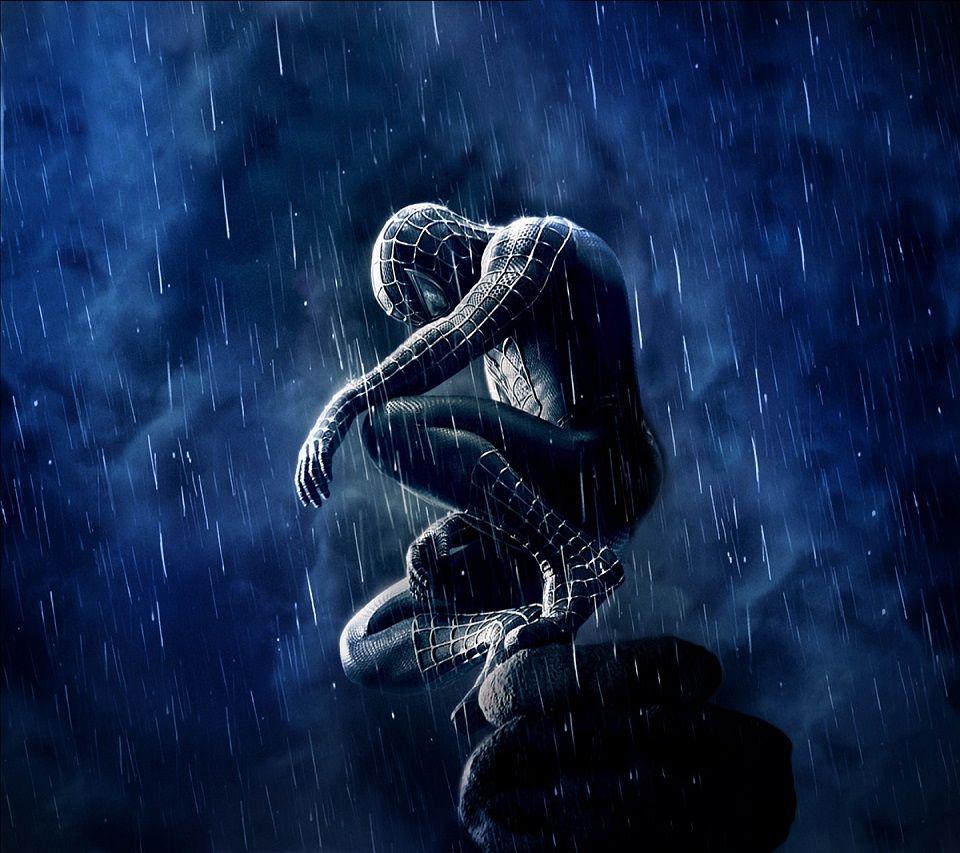 Spiderman Rain Android wallpapers HD