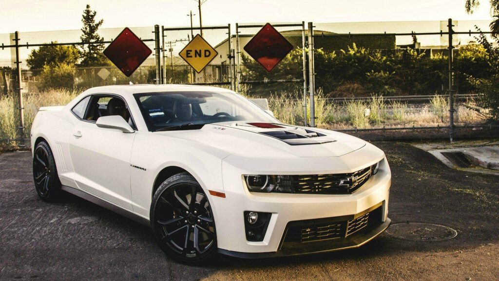 White Chevrolet Camaro ZL wallpapers and Wallpaper
