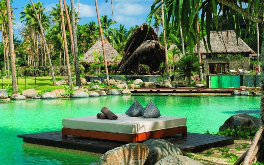 Vacation Resort in Fiji widescreen wallpapers