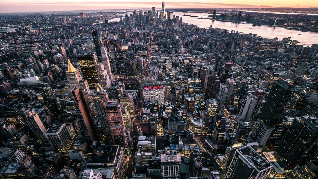 Download wallpapers new york, usa, city, 4K view k uhd