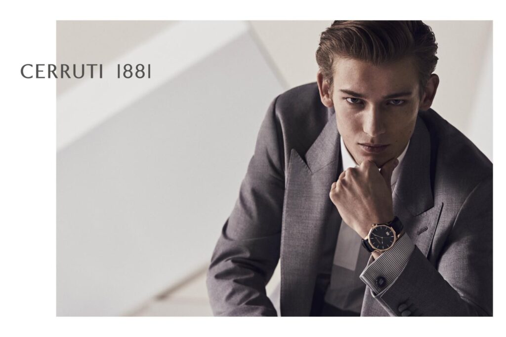 CHRISTOPHER EINLA for CERRUTI Campaign by MATTHEW BROOKES