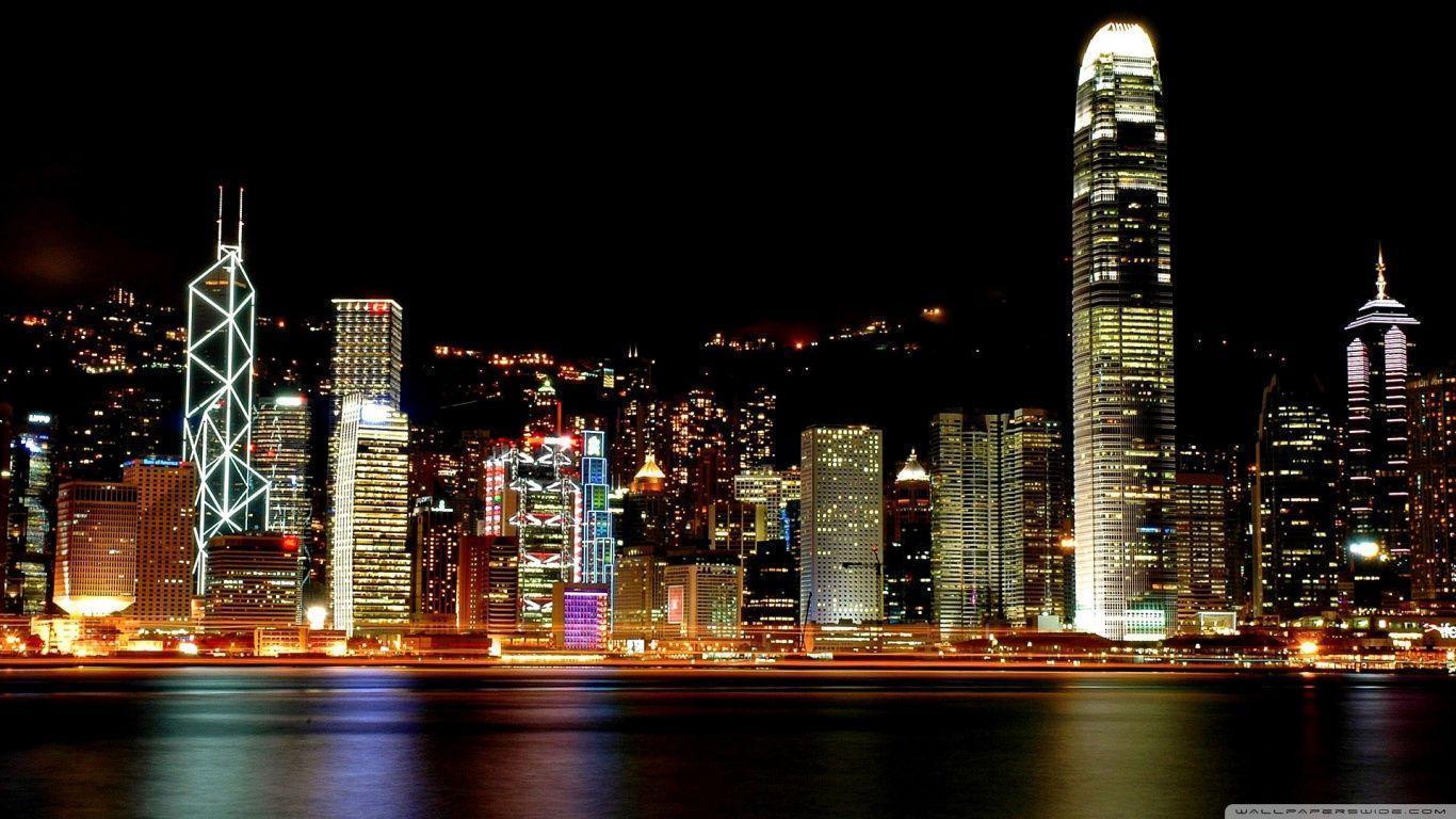 Hong Kong City 2K desk 4K wallpapers High Definition Fullscreen