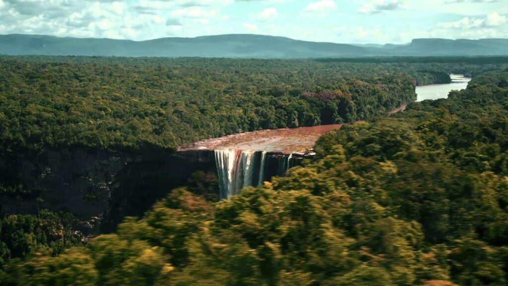 Kaieteur Falls and Orinduik Falls