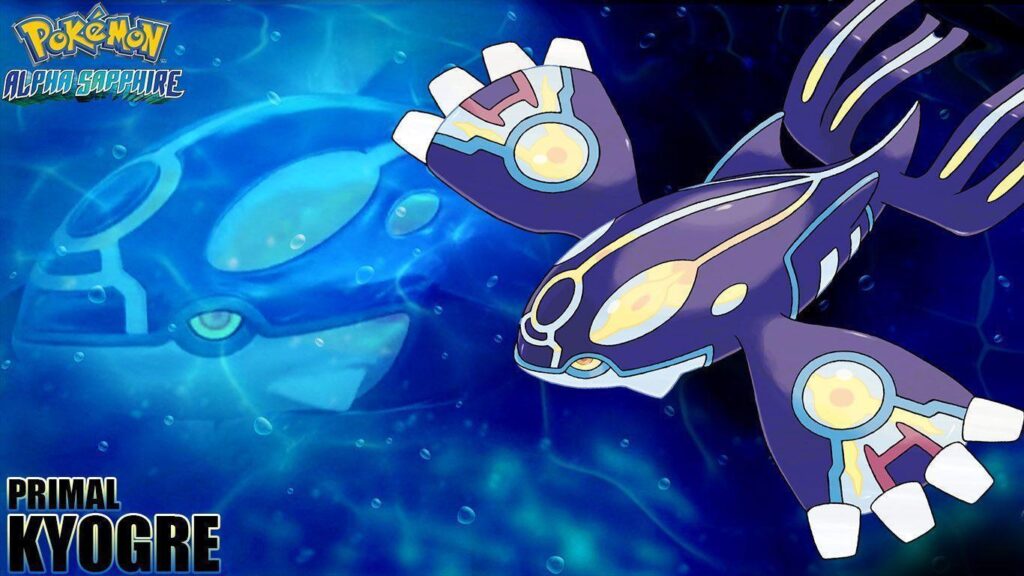 Pokemon Alpha Sapphire Primal Kyogre Wallpapers by piplupwater on