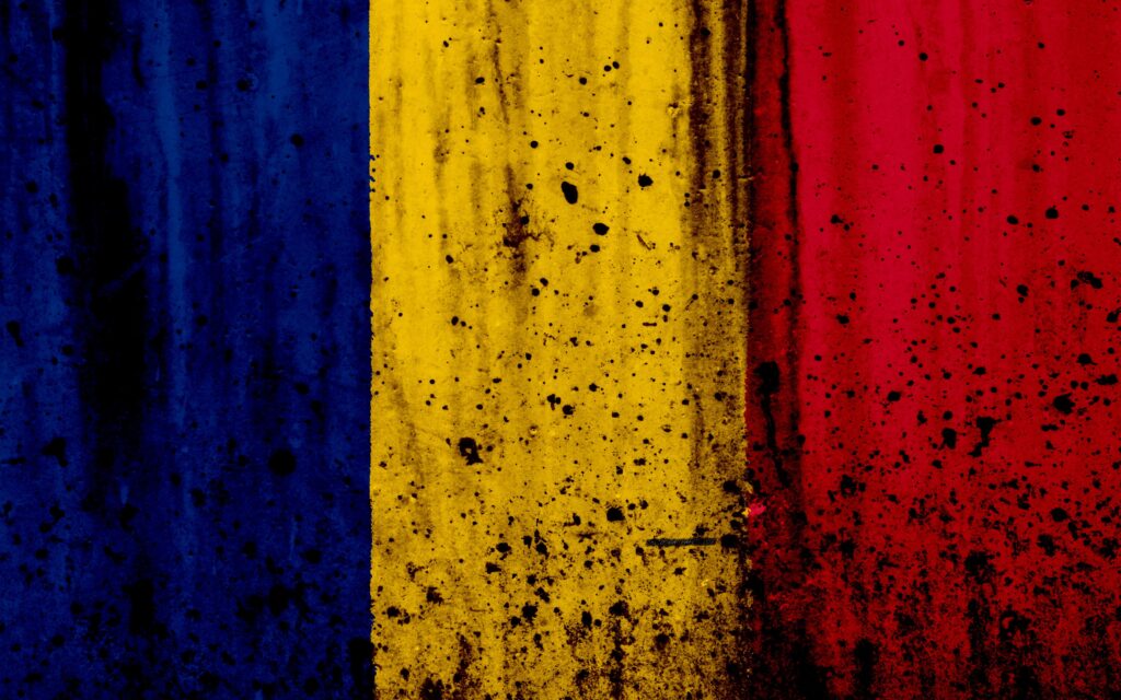 Download wallpapers Chad flag, k, grunge, flag of Chad, Africa