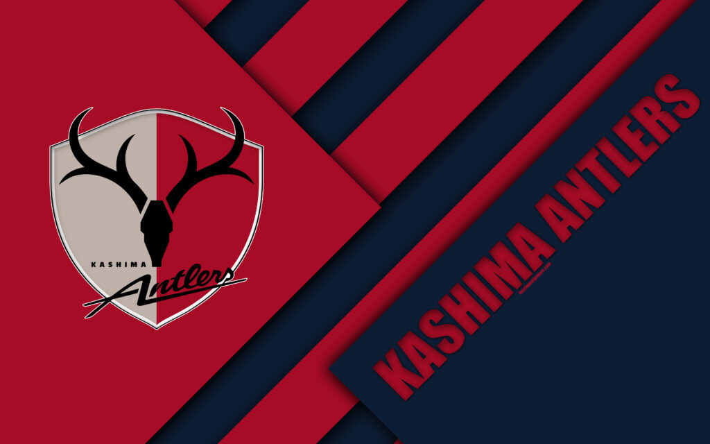 Download wallpapers Kashima Antlers FC, k, material design