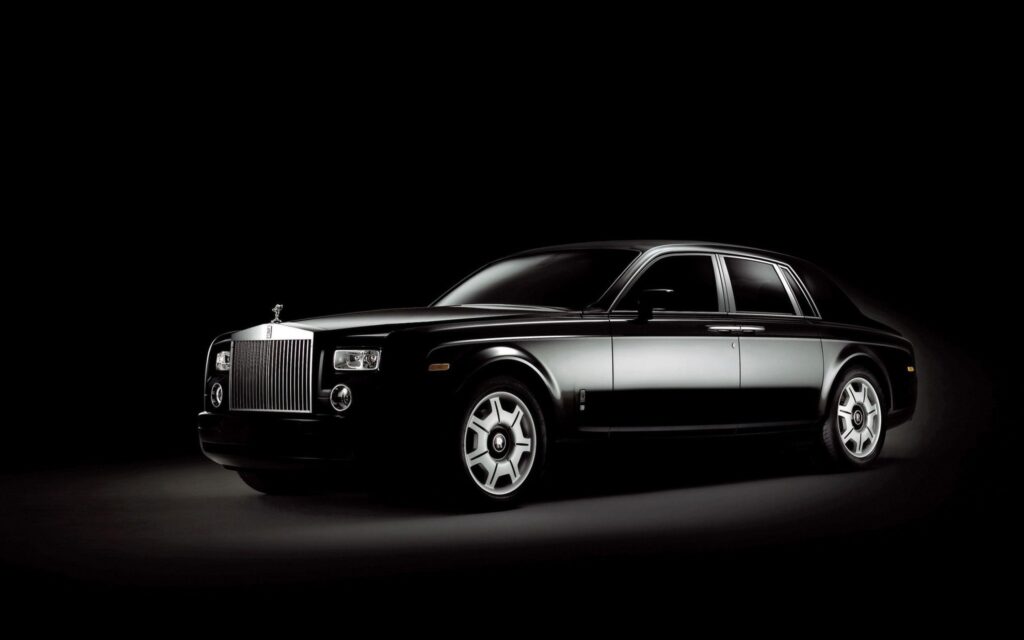 Rolls Royce Phantom Black k 2K Wallpapers