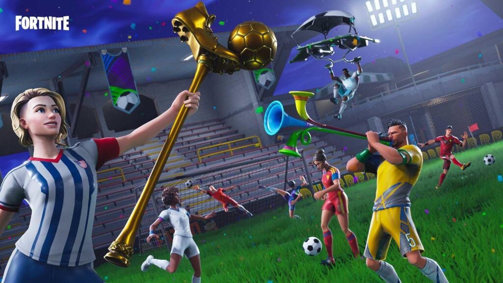 Fortnite’ marks World Cup with stadium and goal scoring challenges