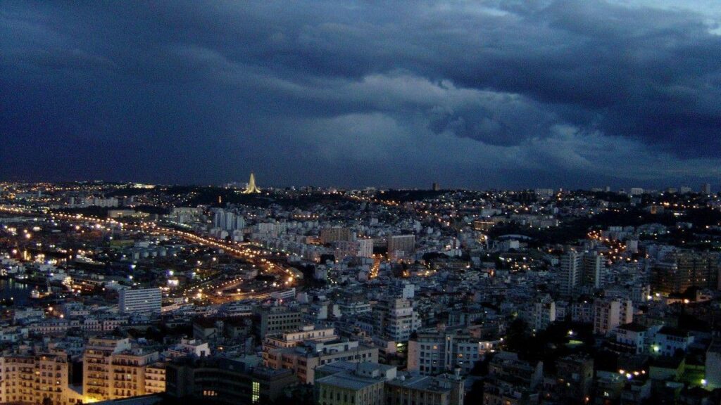 Wallpapers Algeria City Storm Algiers Province 4K Travel Lists