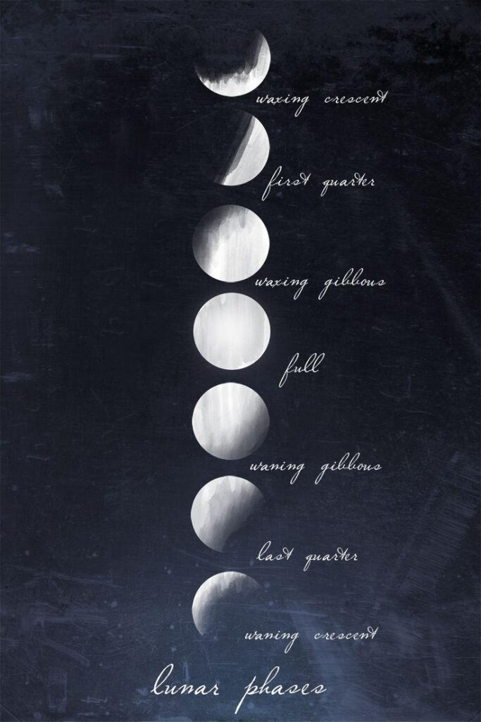 Complete moon cycle