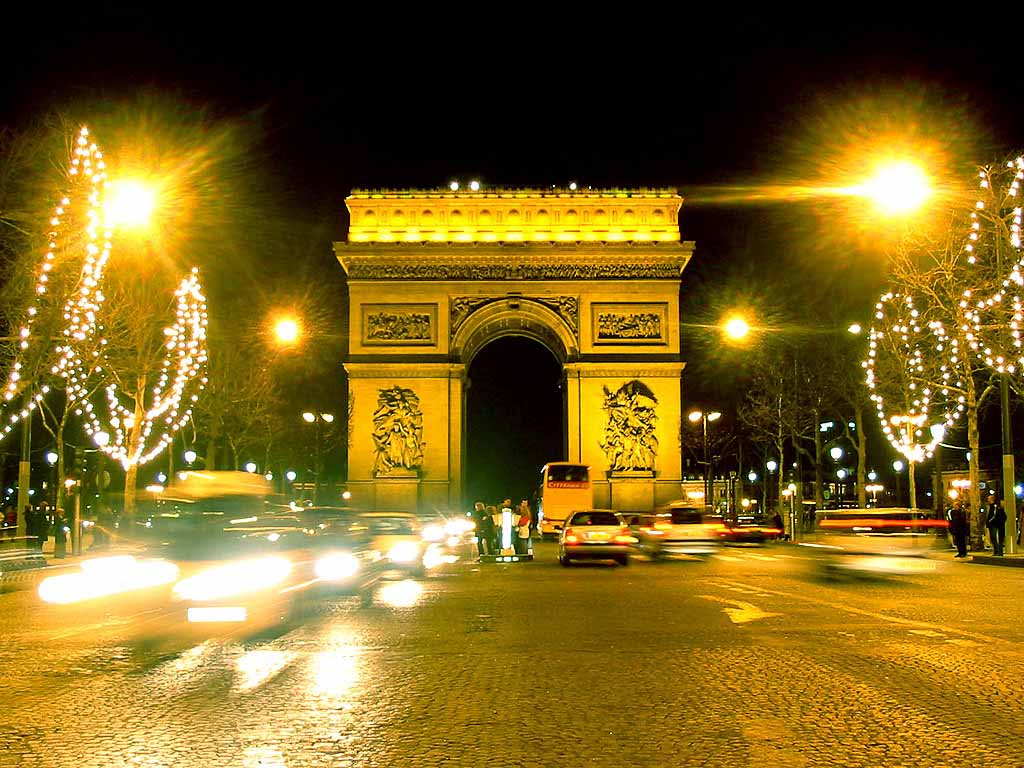 Paris Wallpaper Arc de Triomphe 2K wallpapers and backgrounds photos