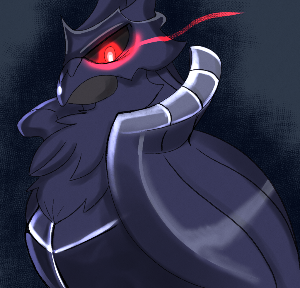 Corviknight sketch by Solratic on Newgrounds