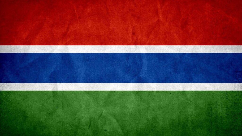 Gambia National Flag