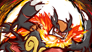 Blastoise and Emboar Raining Fire Upon States