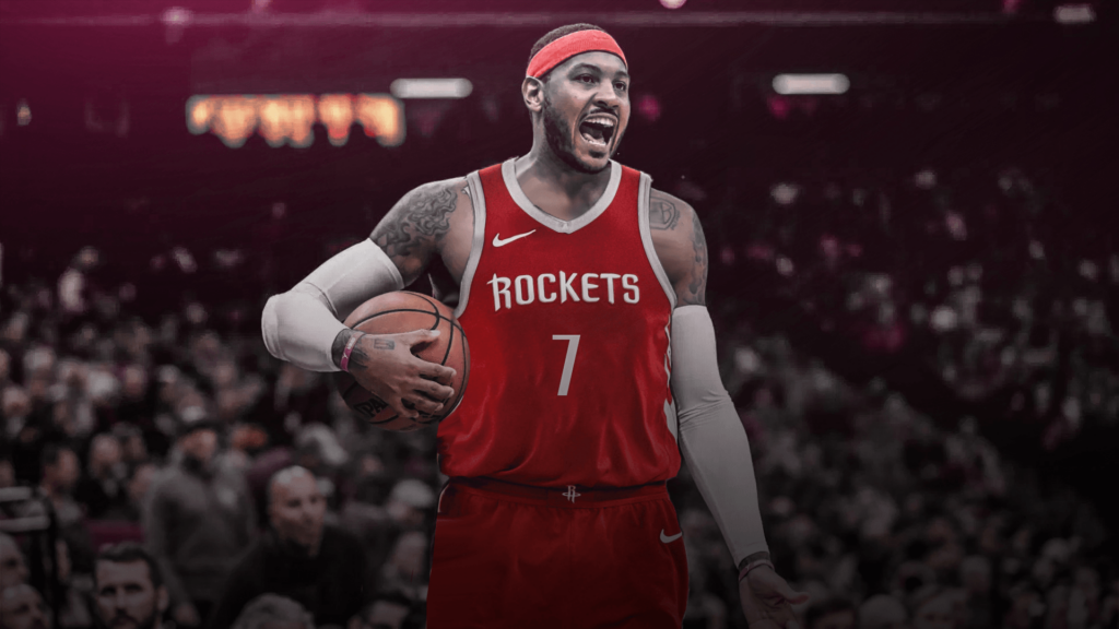 Carmelo Anthony will be used as with Houston Rockets