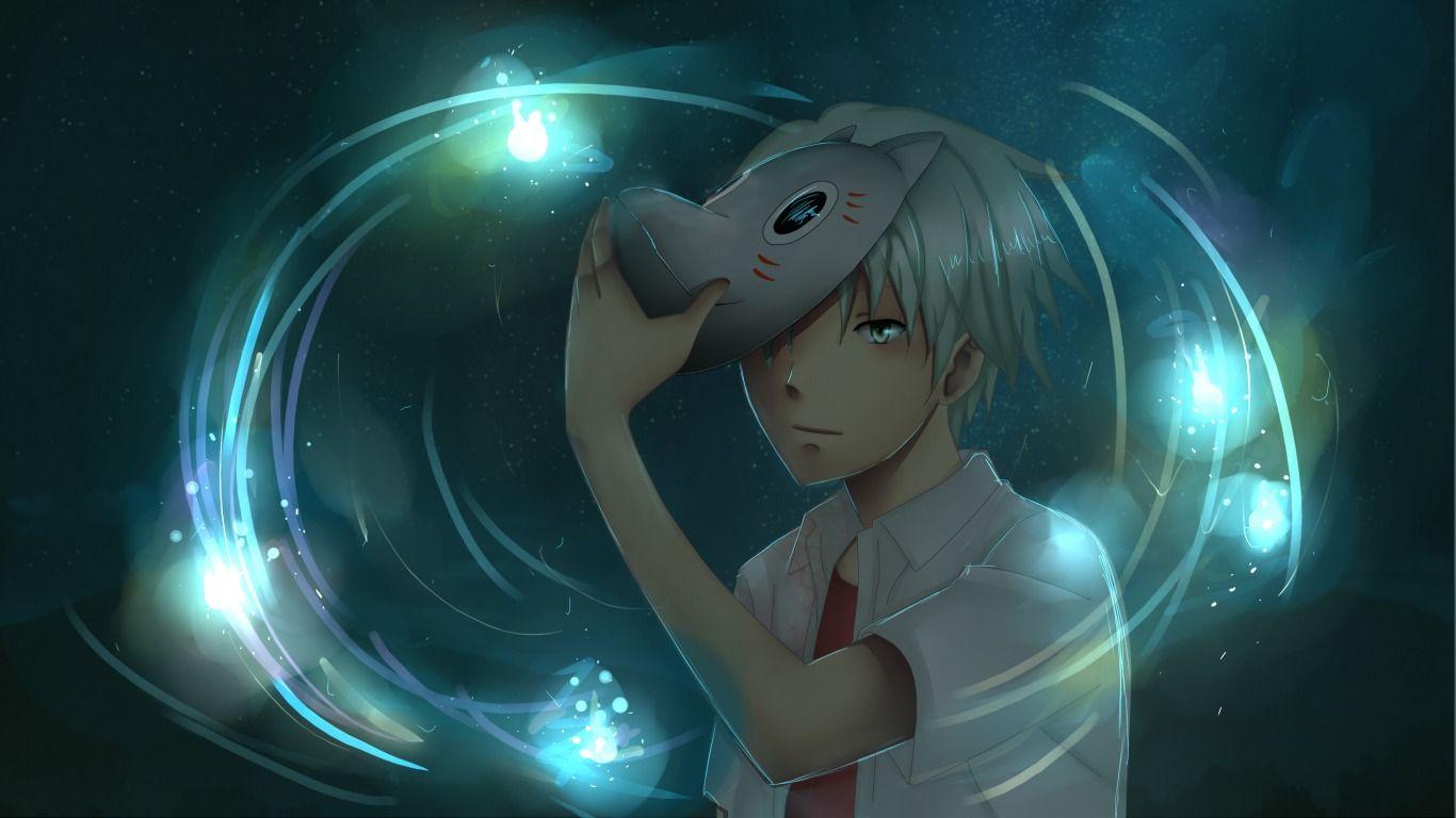 Download wallpapers Hotarubi no Mori e, anime, Gin, the Forest of