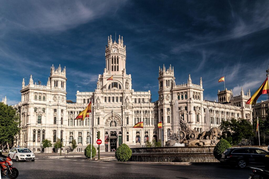 Cibeles Fountain in Madrid Wallpapers