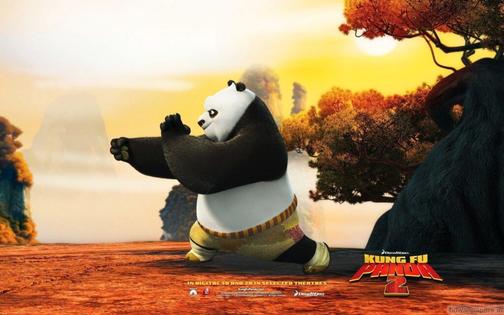 Po in Kung Fu Panda Wallpapers