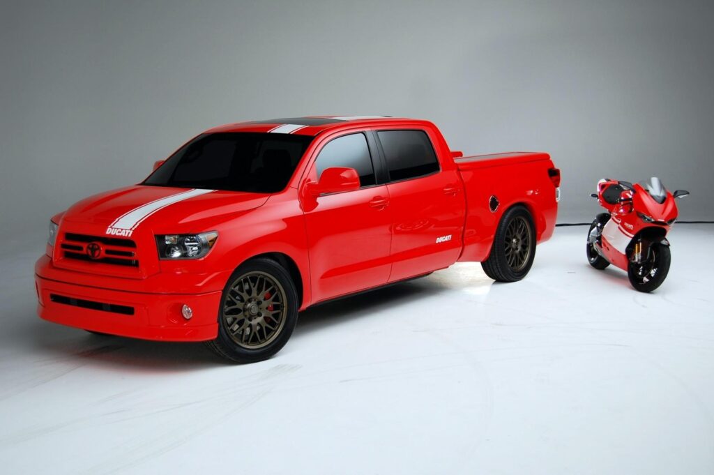 Toyota Tundra Ducati Transporter News and Information