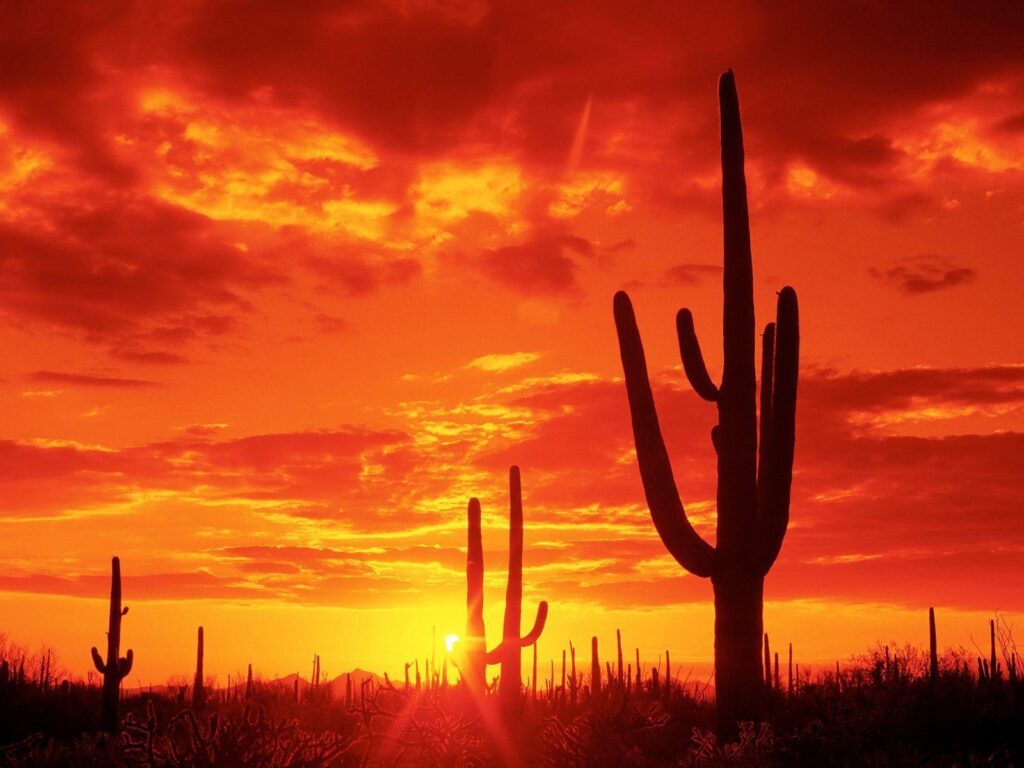 Arizona Sunset Wallpapers 2K Backgrounds 2K Wallpapers