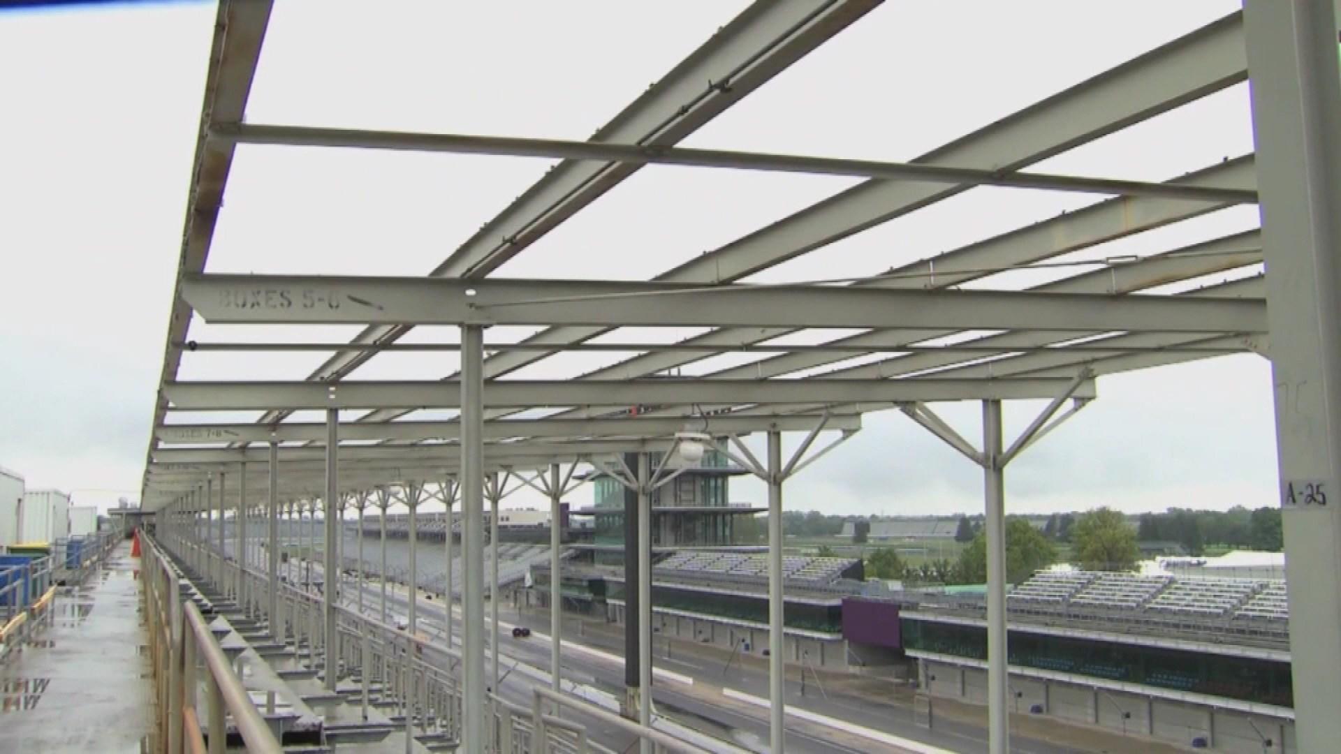 Indianapolis Motor Speedway shows off progress on upgrades